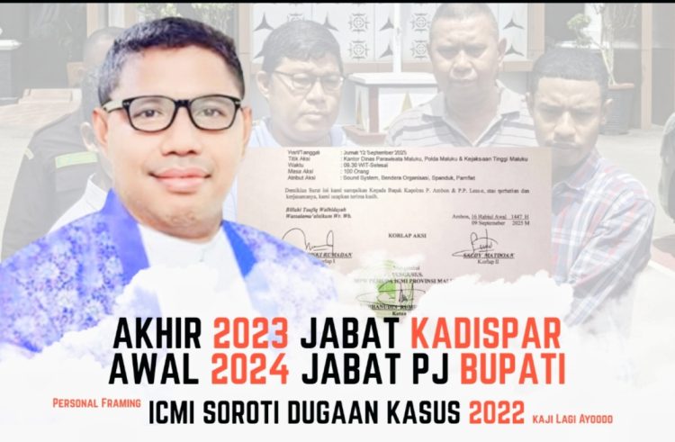 Aksi dan Kajian Pemuda ICMI Disorot, JAM Ingatkan Jais Ely Baru Kadis Akhir 2023 – Pj Bupati Awal 2024
