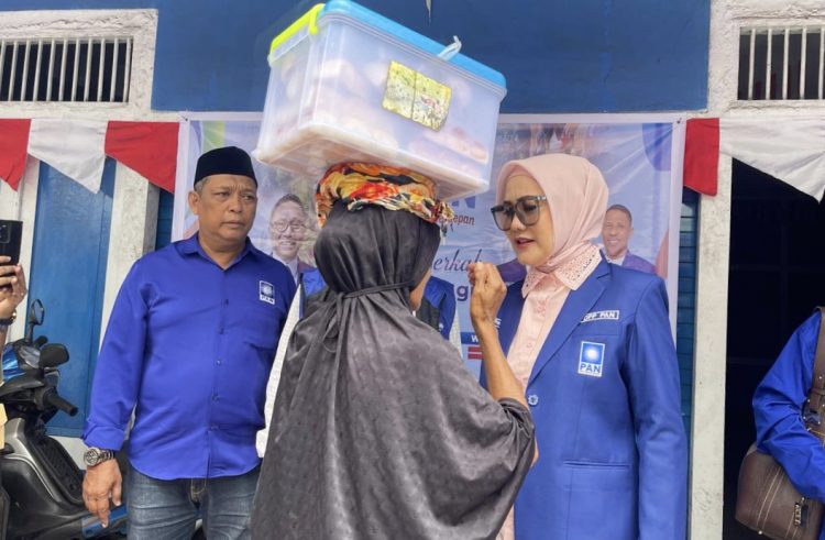 Anggota DPR-RI Widya Pratiwi dan PAN Maluku Hidupkan Semangat Berbagi di Jumat Berkah