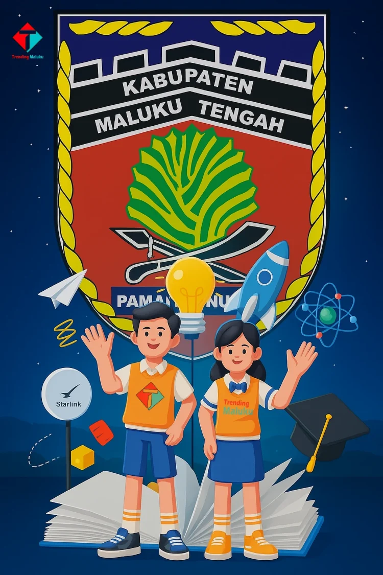 30 Titik Starlink Dipasang Perkuat Sistem Pendidikan Malteng, Berikut Daftarnya