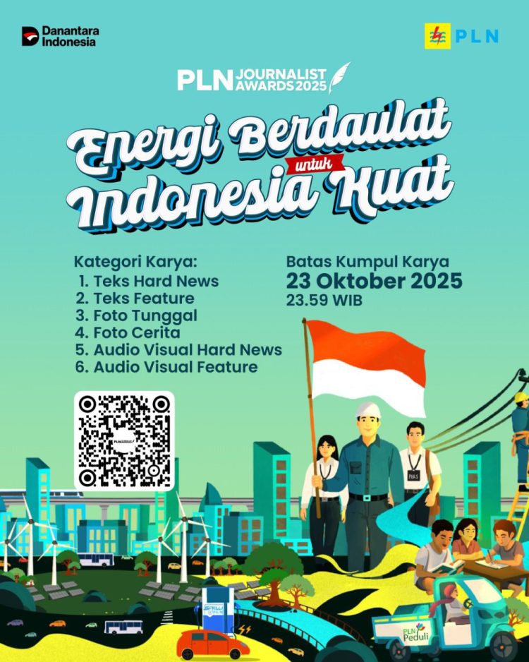 PLN Journalist Awards 2025 Resmi Dibuka, Angkat Tema Kedaulatan Energi Nasional