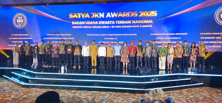 Badan Usaha Asal Kota Ambon ini Raih Penghargaan Satya JKN Award 2025