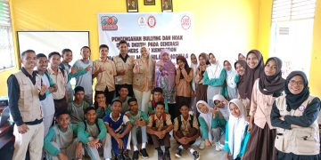 Mahasiswa UIN Ambon Sosialisasikan Bahaya Bullying dan Hoaks di Morella