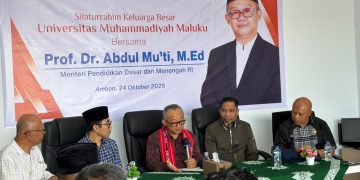 Mendikdasmen Ajak Civitas Akademika UM Maluku Hindari Konflik, Korupsi, dan Perebutan Kekuasaan