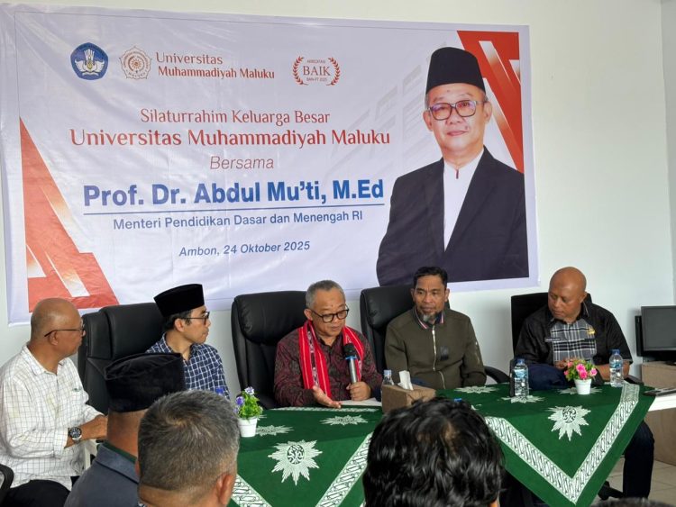 Mendikdasmen Ajak Civitas Akademika UM Maluku Hindari Konflik, Korupsi, dan Perebutan Kekuasaan
