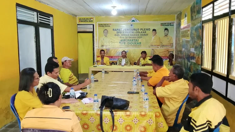Rapat Pleno Golkar SBB Resmi Rekomendasikan Rohalim Sangdji sebagai Bakal Calon Ketua Golkar Maluku