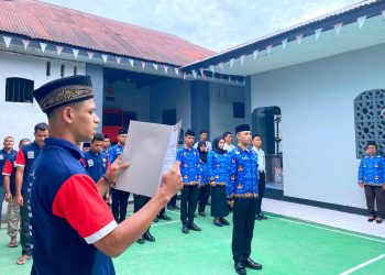 Dorong Semangat Reintegrasi Sosial, Warga Binaan Lapas Wahai Ikut Upacara Sumpah Pemuda
