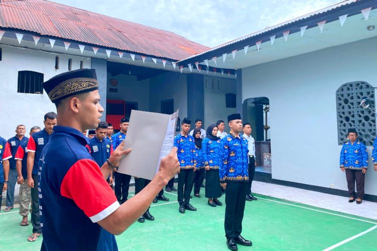 Dorong Semangat Reintegrasi Sosial, Warga Binaan Lapas Wahai Ikut Upacara Sumpah Pemuda