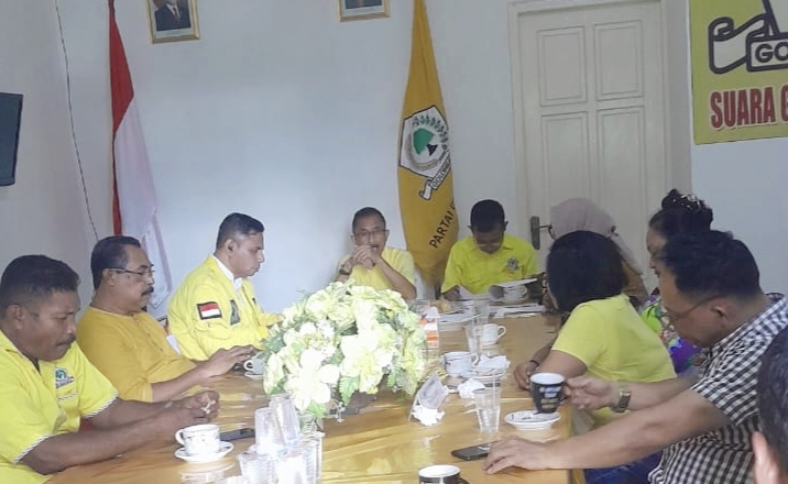 DPD II Partai Golkar Kota Ambon Bersikap Dukung Boy Sangadji Pimpin Golkar Maluku