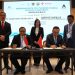 Gubernur Maluku Hendrik Lewerissa dan Bupati SBB Asri Arman menghadiri secara langsung penandatanganan Memorandum of Understanding (MoU) proyek Maluku Integrated Port (MIP) yang berlangsung di Osaka, Jepang, Selasa (07/10/2025).