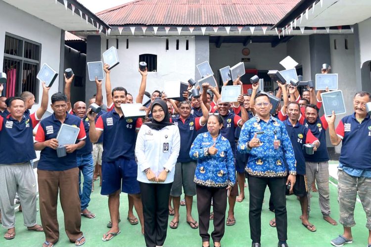 Pastikan Perlakuan Humanis, Lapas Wahai Penuhi Kebutuhan Wadah Makanan Bagi Warga Binaan