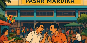 Sejumlah Pedagang Akui Tak Berkutik, Dibayangi Oknum SA Dikenal Pengawal Gubernur