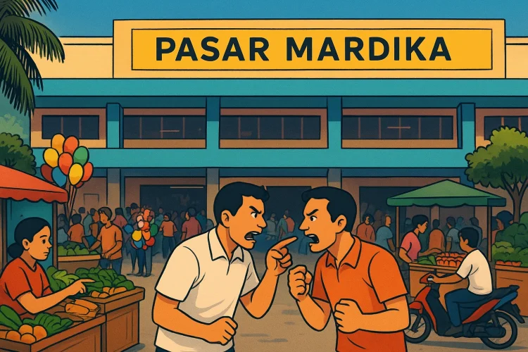 Sejumlah Pedagang Akui Tak Berkutik, Dibayangi Oknum SA Dikenal Pengawal Gubernur