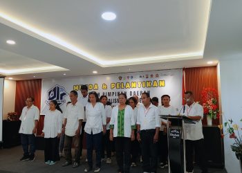 Wakili Gubernur Hadiri Pelantikan Pengurus PJS Promal, Lohy: Junjung Profesionalisme, Karena Wartawan Pilar Demokrasi