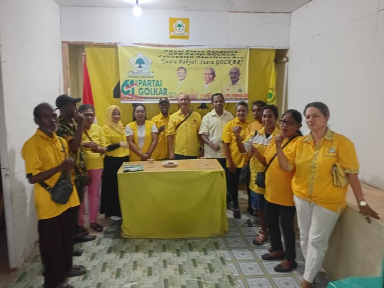Usai Pleno, Dukungan DPD II Golkar Aru Mengarah ke Rohalim Boy Sangadji
