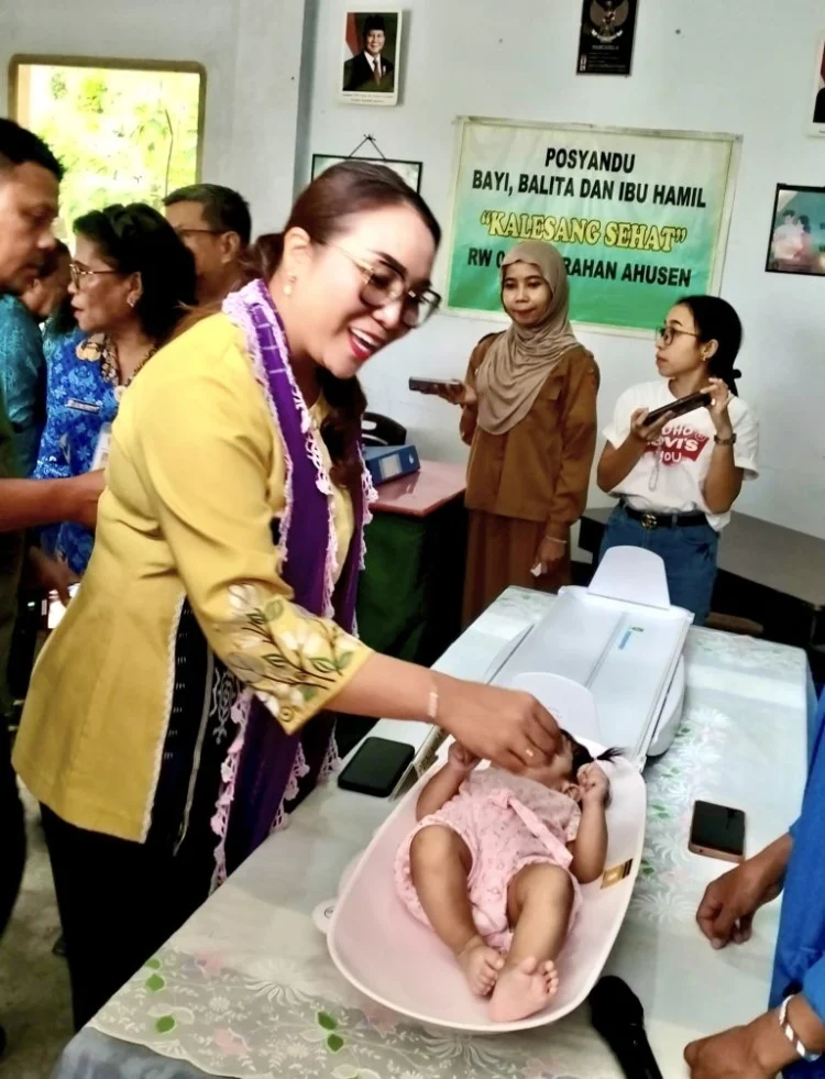 Lisa Wattimena: Posyandu Jadi Garda Terdepan Perangi Stunting di Kota Ambon
