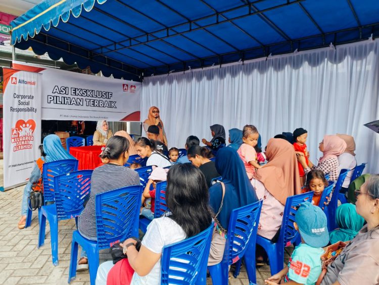 Alfamidi Dorong Kesadaran Kesehatan Ibu dan Anak Lewat Edukasi ASI Eksklusif di Ambon