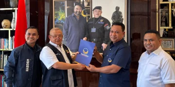 Kekuatan Lawamena tak Terbendung, Vanath Resmi Ketua Teritori NasDem Maluku