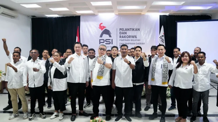 Pelantikan dan Rakorwil DPW PSI Maluku, Ketua Harian DPP Hadir Mantapkan Konsolidasi