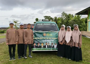 6 Santri Ponpes Shuffah Hizbullah Perkuat Kafilah Leihitu di MTQ XXXI Maluku Tengah