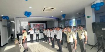 Teguhkan Semangat Nasionalisme, BRI Cabang Saumlaki Gelar Upacara Hari Bela Negara ke-78