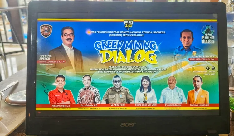 DPD KNPI Maluku Agendakan Green Mining Dialog 2025 di Ambon