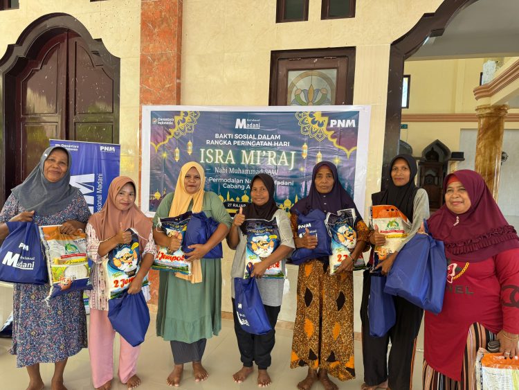 Permodalan Nasional Madani Berbagi Ratusan Paket Sembako