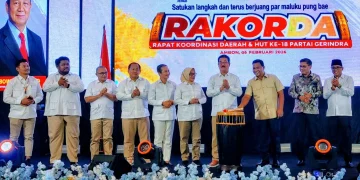 Rakorda Gerindra Maluku Tegaskan Konsolidasi Politik dan Dukungan Pembangunan Daerah