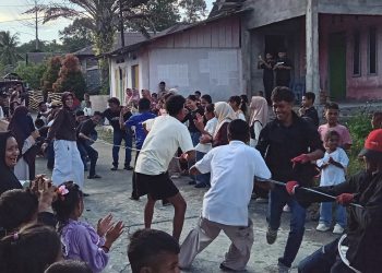 Semarak Idul Fitri, Warga Desa Tunsai Gelar Berbagai Lomba.
