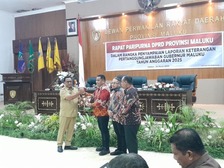DPRD Maluku Gelar Paripurna LKPJ, Kinerja Pemda Dievaluasi