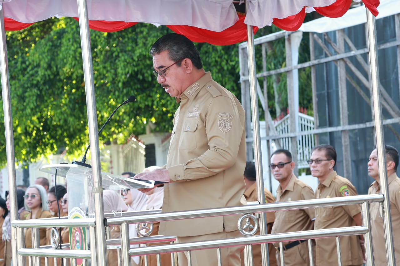 Apel Perdana Jadi Momentum, Gubernur Maluku Ajak ASN Perkuat Komitmen Kerja