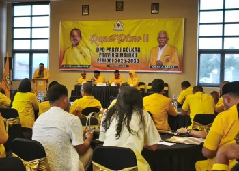 Rapat Pleno II Golkar Maluku Soroti Blok Masela, Kemiskinan hingga Iklim Investasi