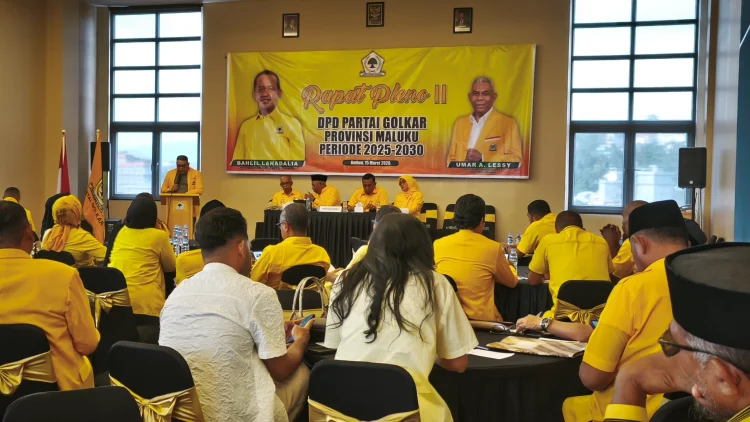 Rapat Pleno II Golkar Maluku Soroti Blok Masela, Kemiskinan hingga Iklim Investasi