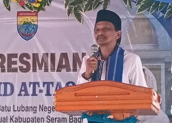 Resmikan Masjid At-Taqwa Batu Lubang, Bupati Asri: Bukti Kekuatan Gotong Royong Orang Huamual