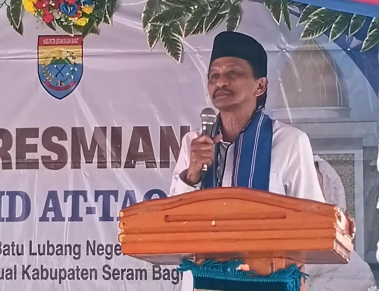 Resmikan Masjid At-Taqwa Batu Lubang, Bupati Asri: Bukti Kekuatan Gotong Royong Orang Huamual