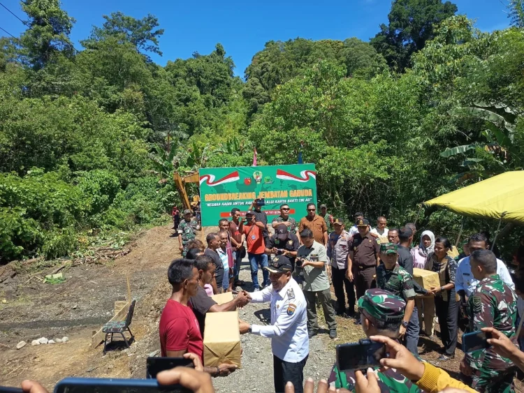 Jembatan Garuda Dibangun di Kaibobu, Pemkab SBB Perkuat Konektivitas Wilayah