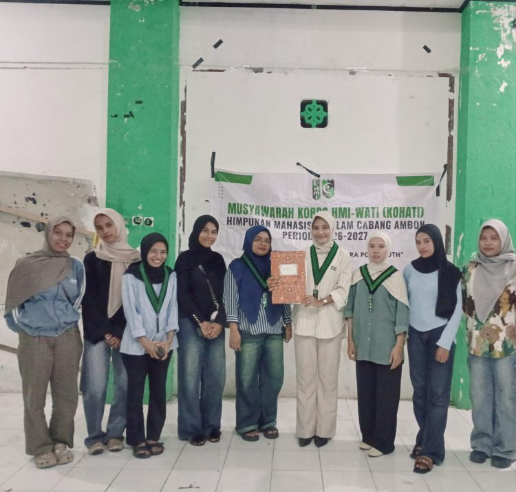 Usung KOHATI Solutif, Nadra Tehuayo Resmi Nahkodai KOHATI HMI Cabang Ambon