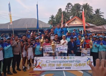 Pemkab SBB Dorong Sportivitas, Turnamen Voli “Idul Fitri Cup” Lisabata Resmi Ditutup