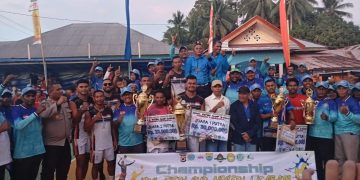 Pemkab SBB Dorong Sportivitas, Turnamen Voli “Idul Fitri Cup” Lisabata Resmi Ditutup