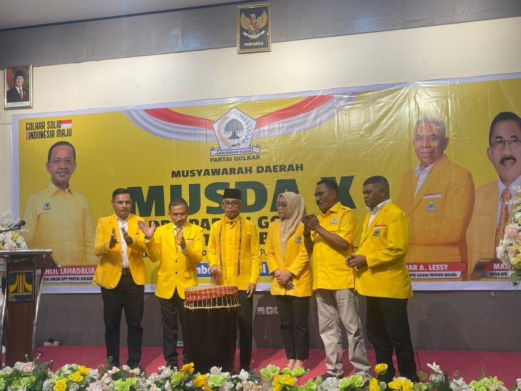 Tegaskan Legalitas dan Arah Politik, Musda X Golkar Ambon Didorong Hasilkan Pemimpin Solid