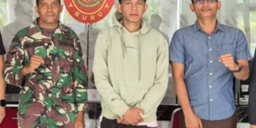 Tim Tabur Buru Tangkap Buronan Kasus Asusila di Desa Namlea