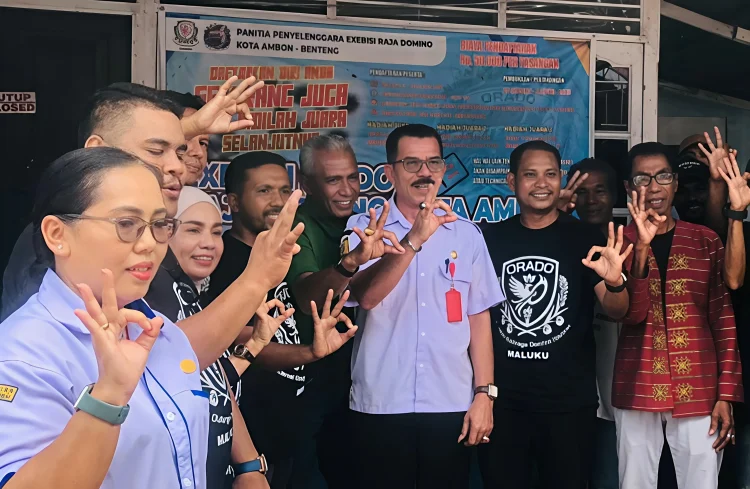 Rado Benteng Ambon Gelar Turnamen Domino, Pemkot dan ORADO Maluku Dorong Pengembangan Domino Terstruktur