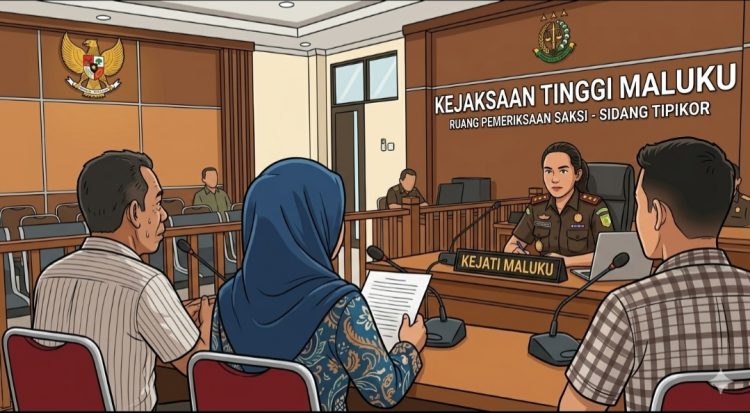 Duduk Perkara UP3 KKT: Tiga Saksi Jalani BAP di Kejati Maluku