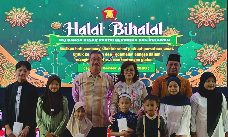 Halal Bihalal Gerindra Maluku, Gubernur Ajak Perkuat Persatuan Hadapi Tekanan Ekonomi Global