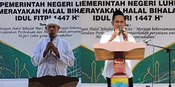 Halal Bihalal di Luhu Perkokoh Silaturahmi dan Harmoni Warga