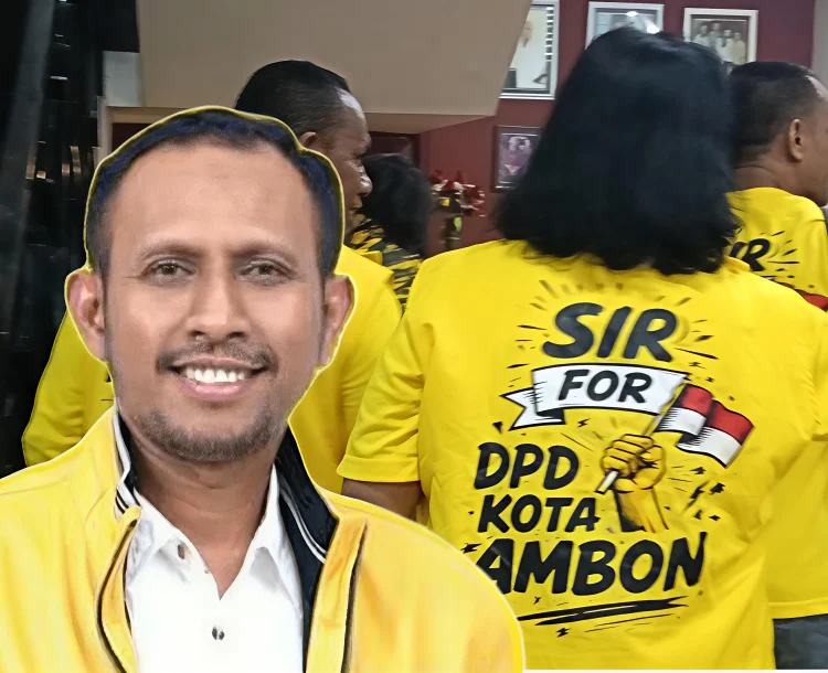 Saatnya Generasi Muda Pimpin Golkar Kota Ambon, Ketua Tim Pemenangan Steven Akui Dapat Dukungan 80 Persen