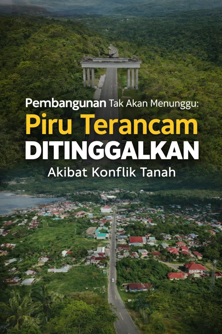 Pembangunan Tak Akan Menunggu, Piru Terancam Ditinggal Akibat Konflik Tanah