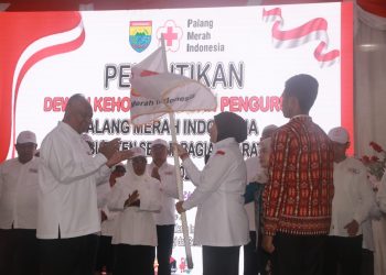 PMI SBB Resmi Dilantik, Siap Perkuat Aksi Kemanusiaan dan Respons Bencana