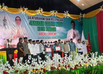 Menuju Tanah Suci, 461 JCH Ambon Dilepas Wali Kota