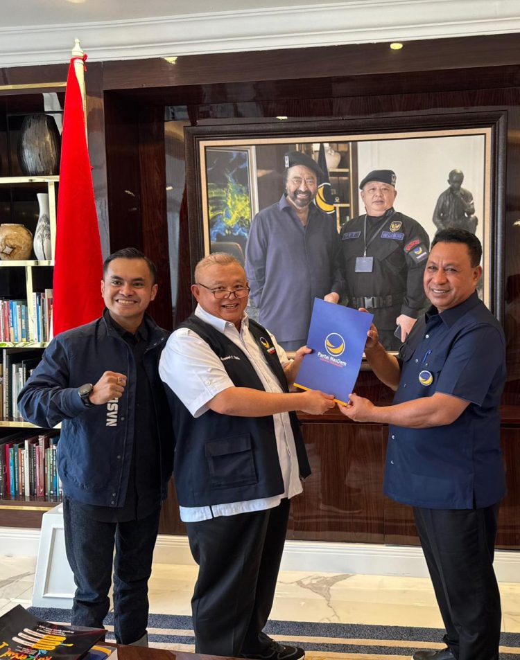 Bawa Semangat Baru, Abdullah Vanath Resmi Pimpin Nasdem Maluku