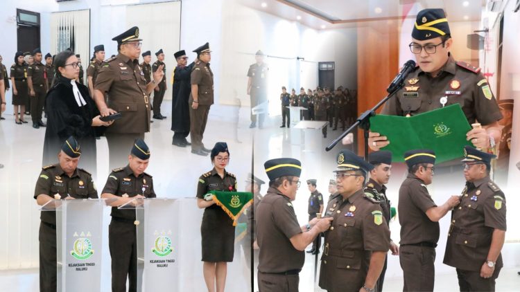 Pelantikan Koordinator Baru, Kajati Maluku Soroti Loyalitas dan Integritas